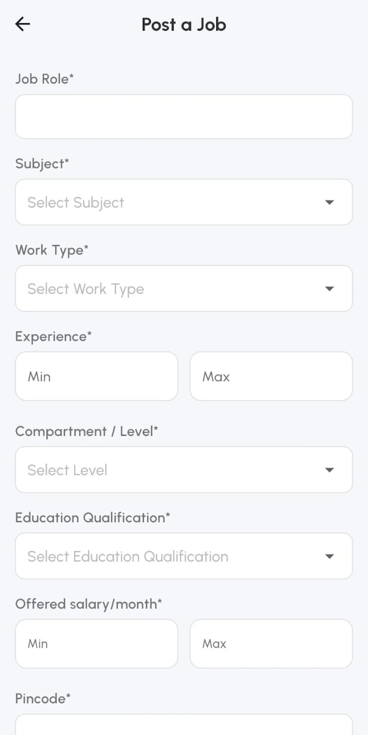 HireEzee Recruiter app screenshot 6